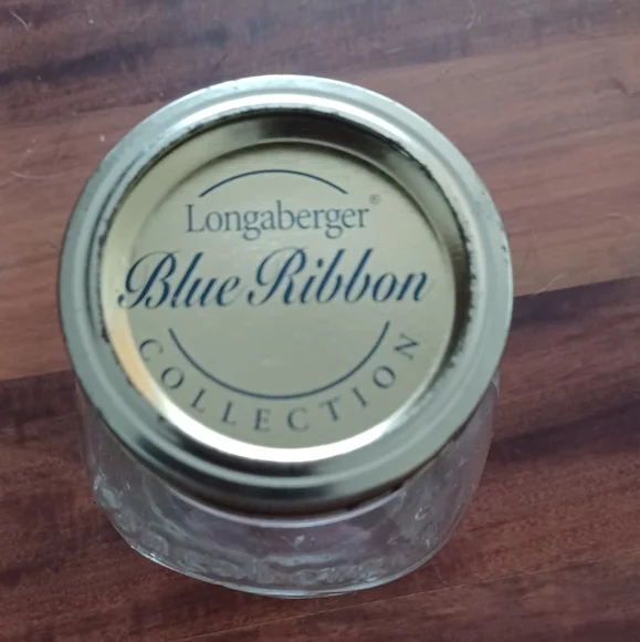 Longaberger Blue Ribbon Canning Jar - Picture 3 of 7